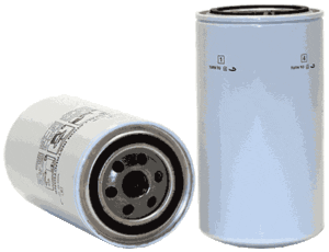 Two cylindrical oil filters with metal threaded openings.